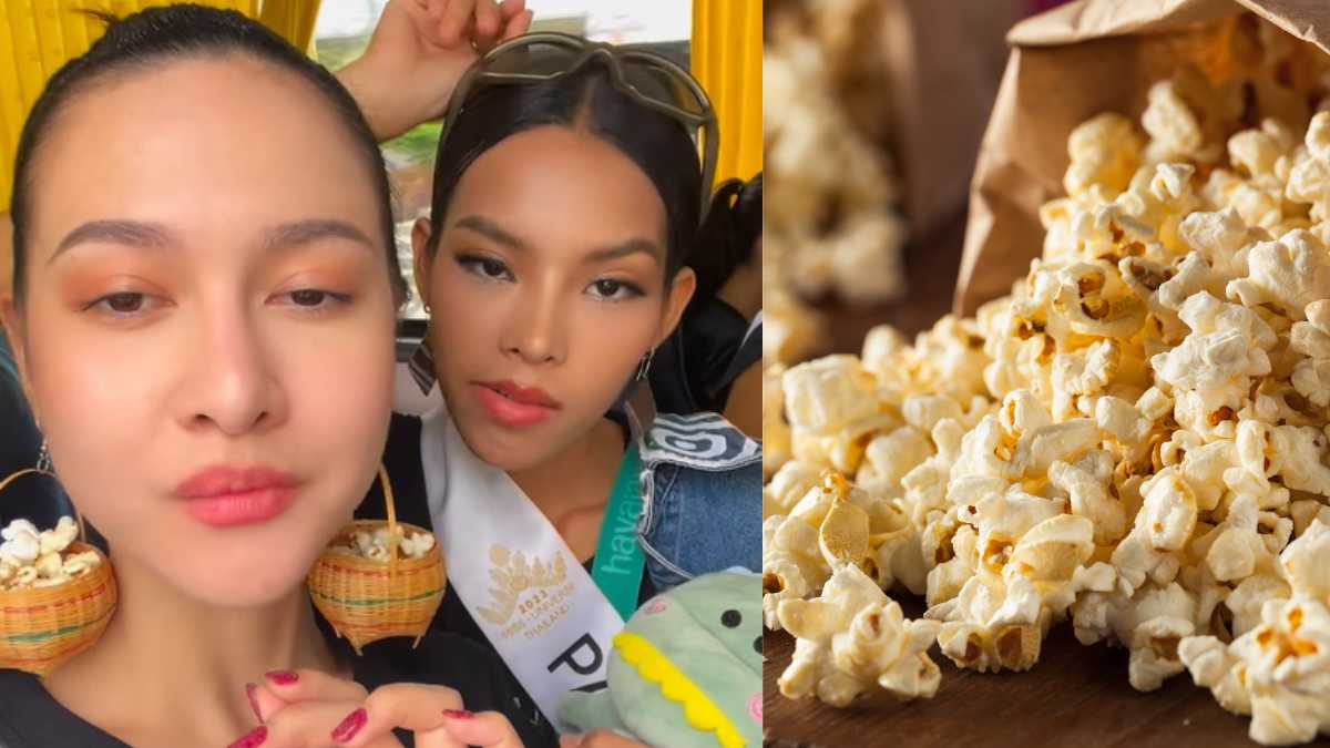 Popcorn Earrings Are Going Viral And We Wanna Jump Right In On The Trend