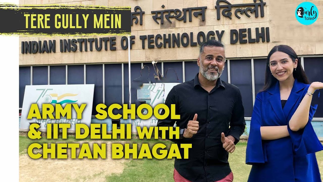 Exploring IIT Delhi With Chetan Bhagat X Sahiba Bali