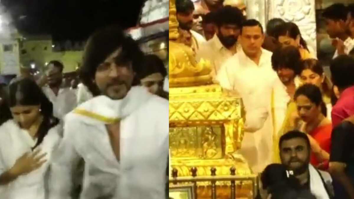 Shah Rukh Khan Tirupati Temple