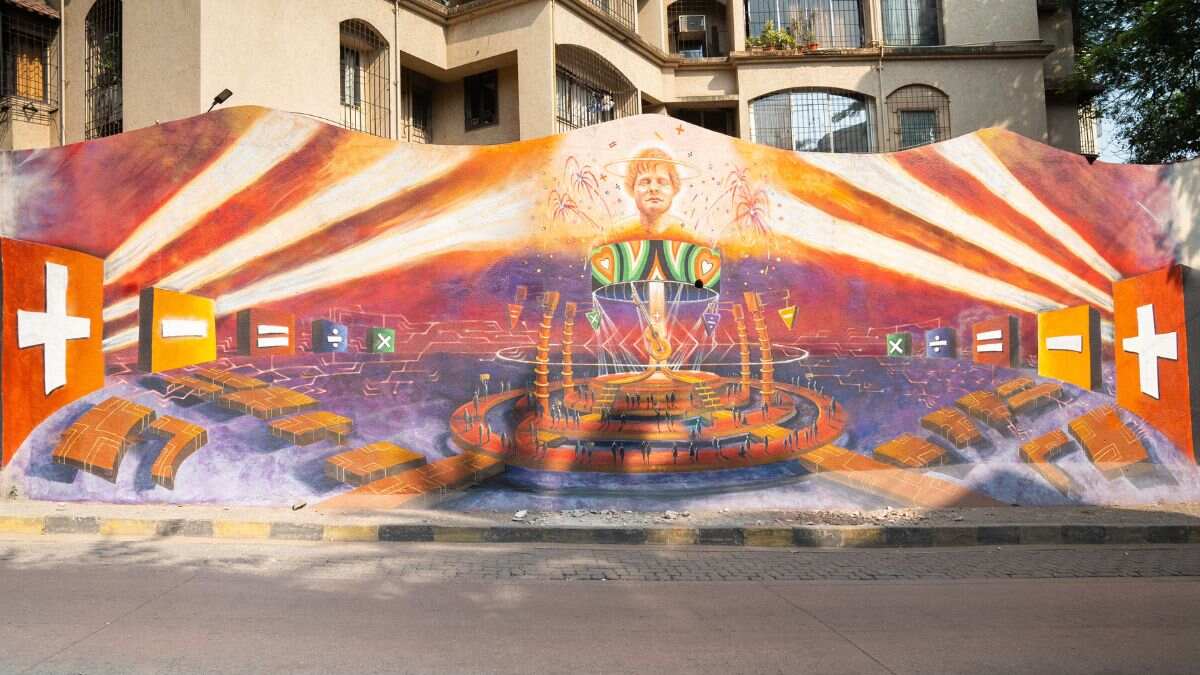 800 Sq Ft Wall In Bandra Has Ed Sheeran Mural Powered By AR; Plus, Mahalaxmi To Get A 360° Stage