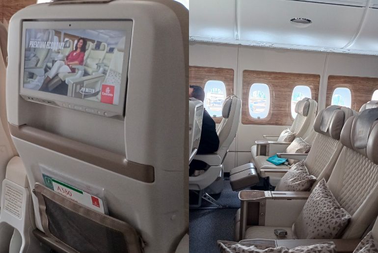 Emirates In Flight Entertainment And Seats