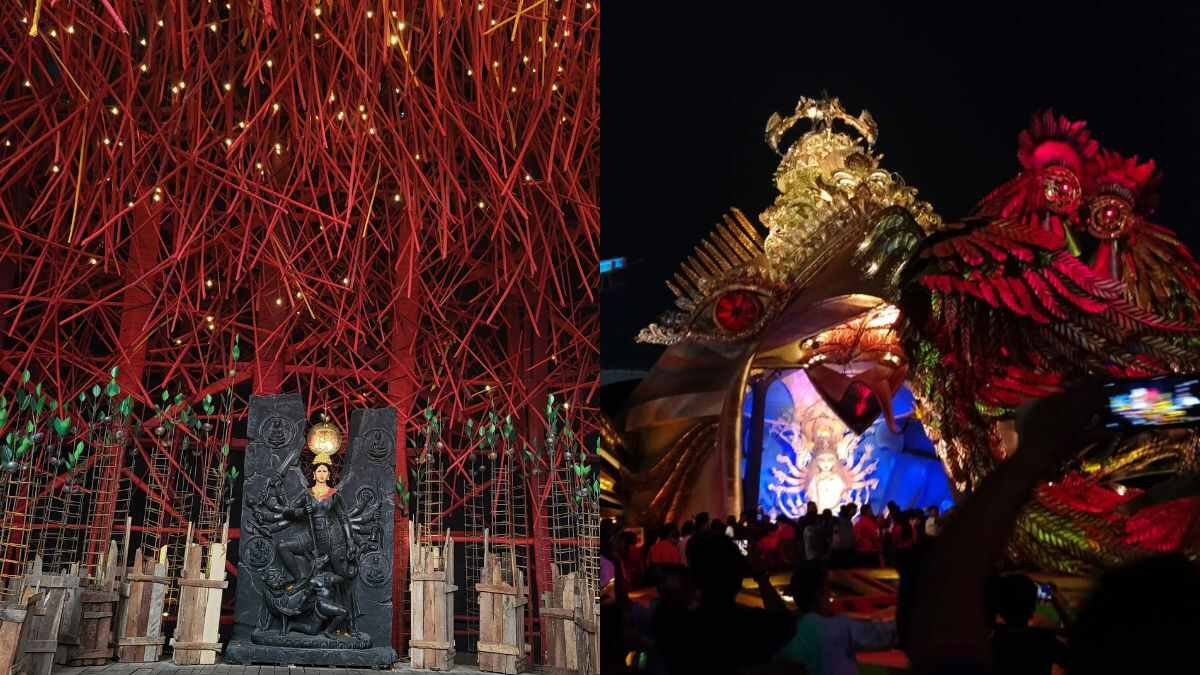 From Chhow Mask To Exquisite Installations, How Art Has Transformed Durga Puja Celebrations