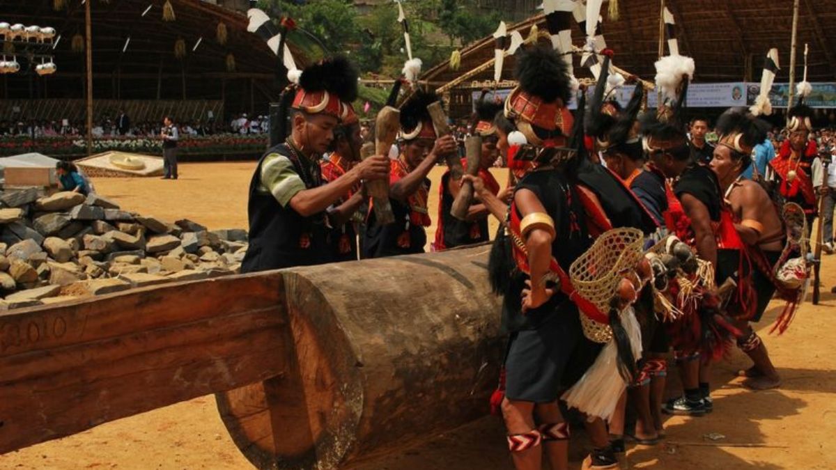 Rooted In Myths & Folklores, Here’s All About Nagaland’s Traditional Log Drums