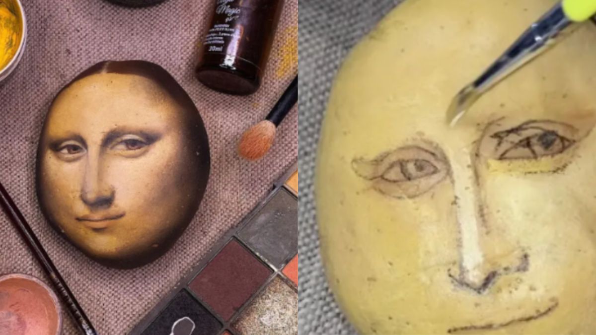 Potato As Mona Lisa