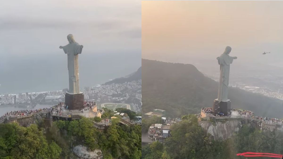 Restaurateur Priyank Sukhija Shows Rio De Janeiro From Above; Christ The Redeemer Looks Stunning