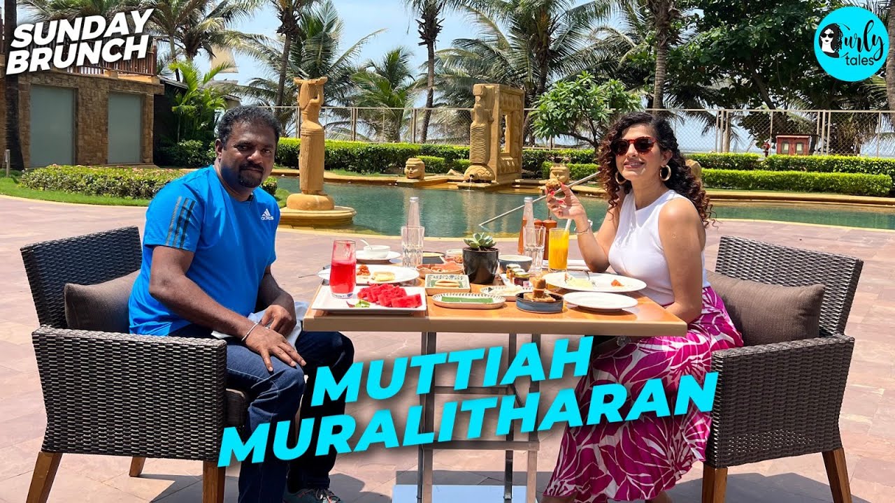 sunday brunch Muttiah Muralitharan