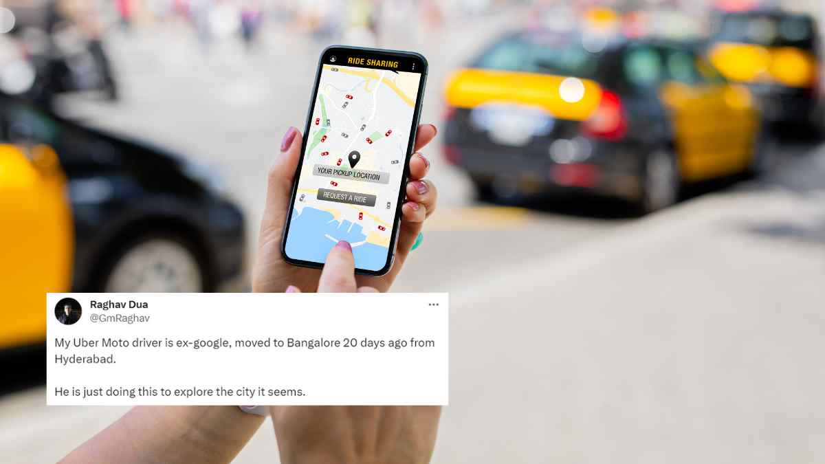 Man Shares How His Uber-Taxi Rider Is An Ex-Google Employee Out To Explore Bangalore