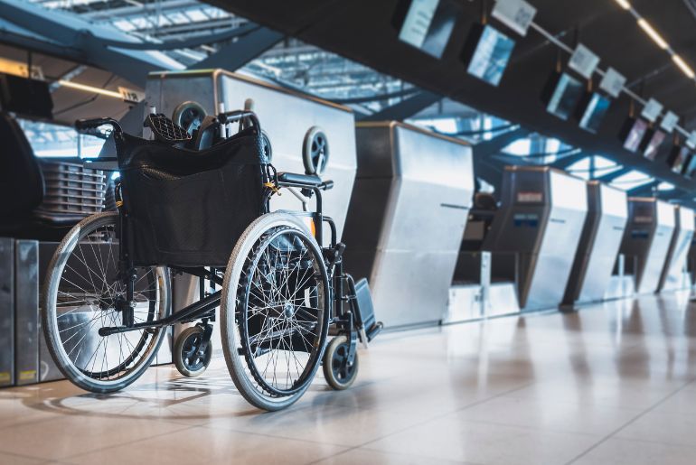 wheelchair at airport 