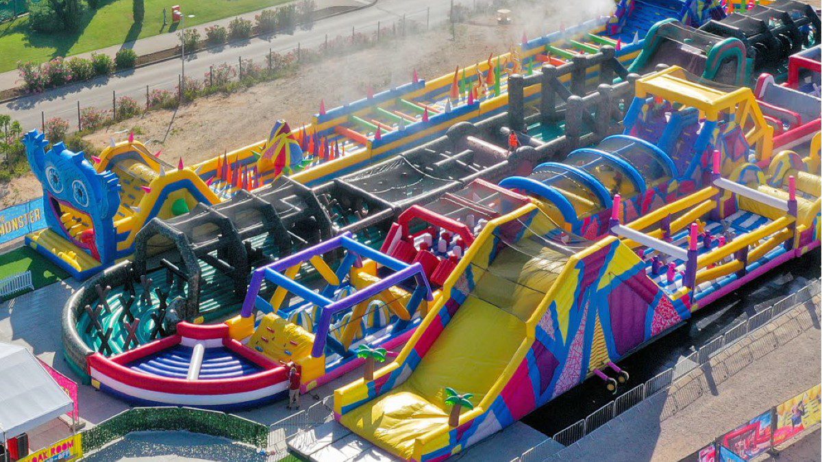 Tackle The World’s Largest Inflatable Obstacle Course, The Monster That’s Coming To Al Dhafra This Nov