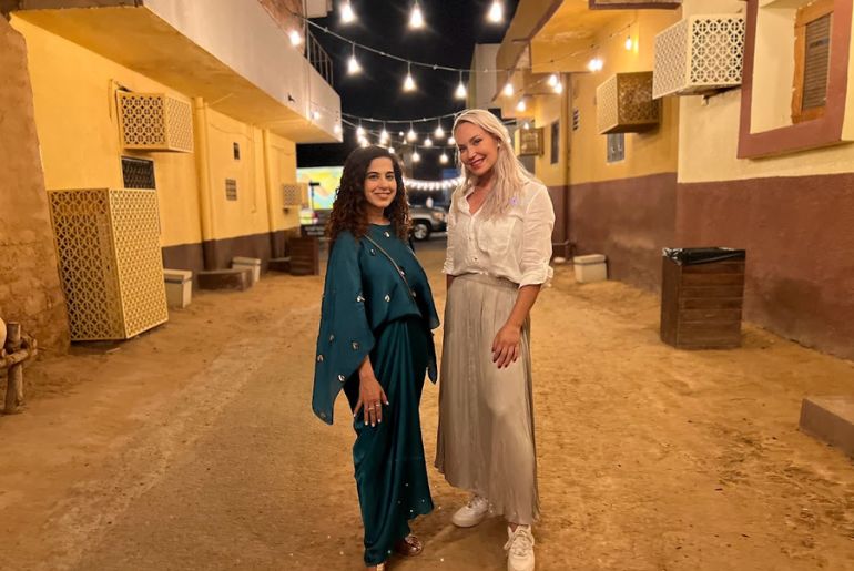 In Your Neighbourhood: From Lonely Palace To AlJadidah District, Exploring AlUla, Saudi Arabia With Blue Abaya