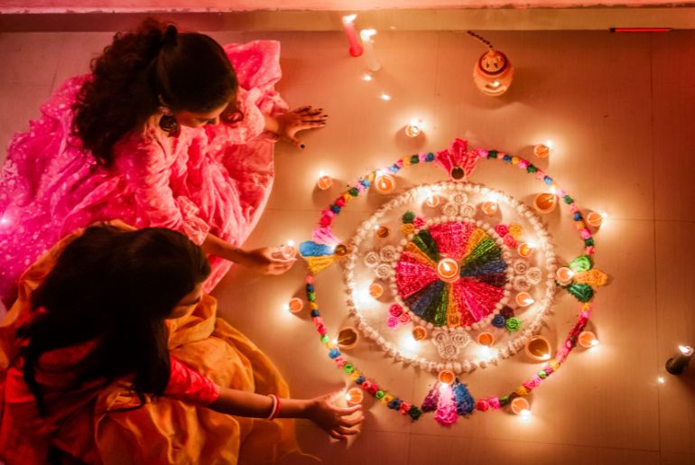 ZYOZI Diwali Decorations Kit Deepavali Ceiling Hanging 8 Pcs for Diwali  Decoration Pack of 8 Price in India - Buy ZYOZI Diwali Decorations Kit  Deepavali Ceiling Hanging 8 Pcs for Diwali Decoration
