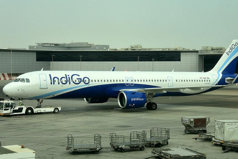IndiGo aircraft 