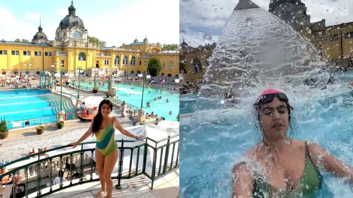 Shenaz Treasury Visits Budapest’s Famous Bathroom, Szechenyi Baths; Answers Questions About It