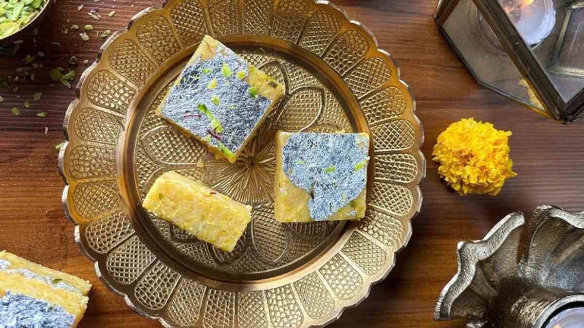 Try This Unique Homemade Sev Barfi This Diwali For A Festive Treat! Recipe Inside