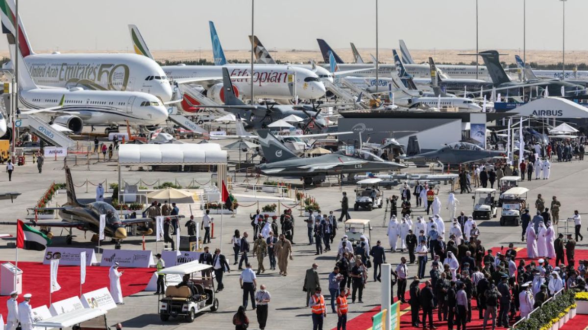 Dubai Airshow 2023 Is Set To Be The Biggest, Featuring 1,400+ Exhibitors, 95 Countries, & A New Stamp