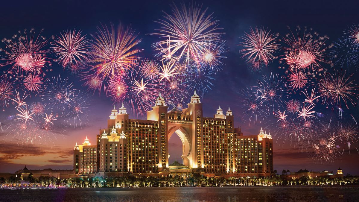 Fireworks In Dubai