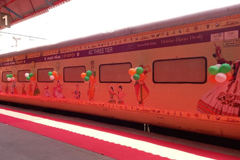 bharat gaurav train mumbai 