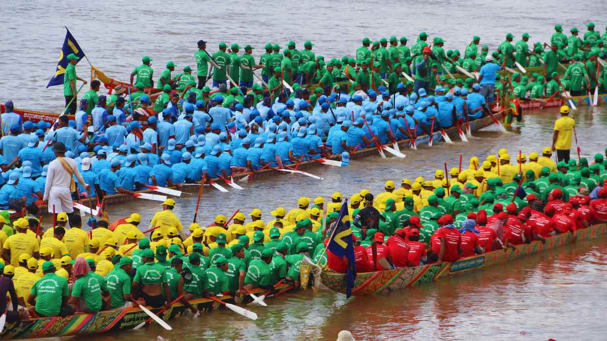 Cambodia water festival