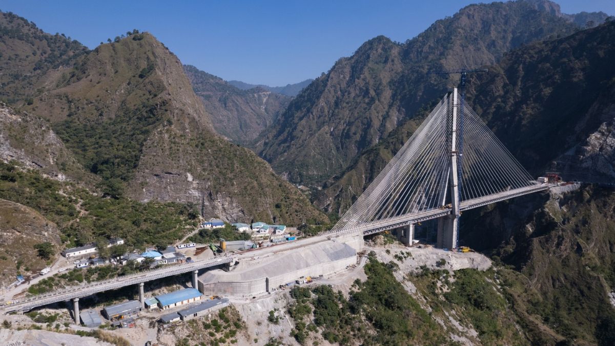Anji-Khad Bridge: India’s 1st Cable-Stayed Rail Bridge In Jammu & Kashmir Is Now Complete