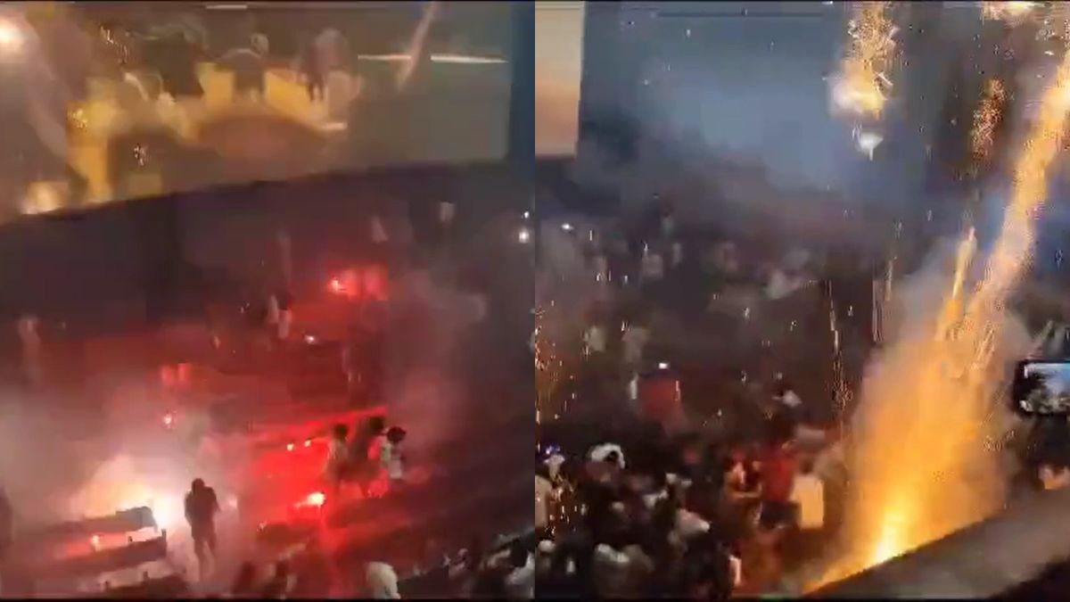 Watch: Chaos Ensues As Salman Khan Fans Burst Crackers Inside Theatre During ‘Tiger 3’ Show