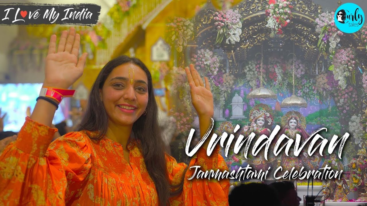 Celebrating Krishna Janmashtami in Vrindavan