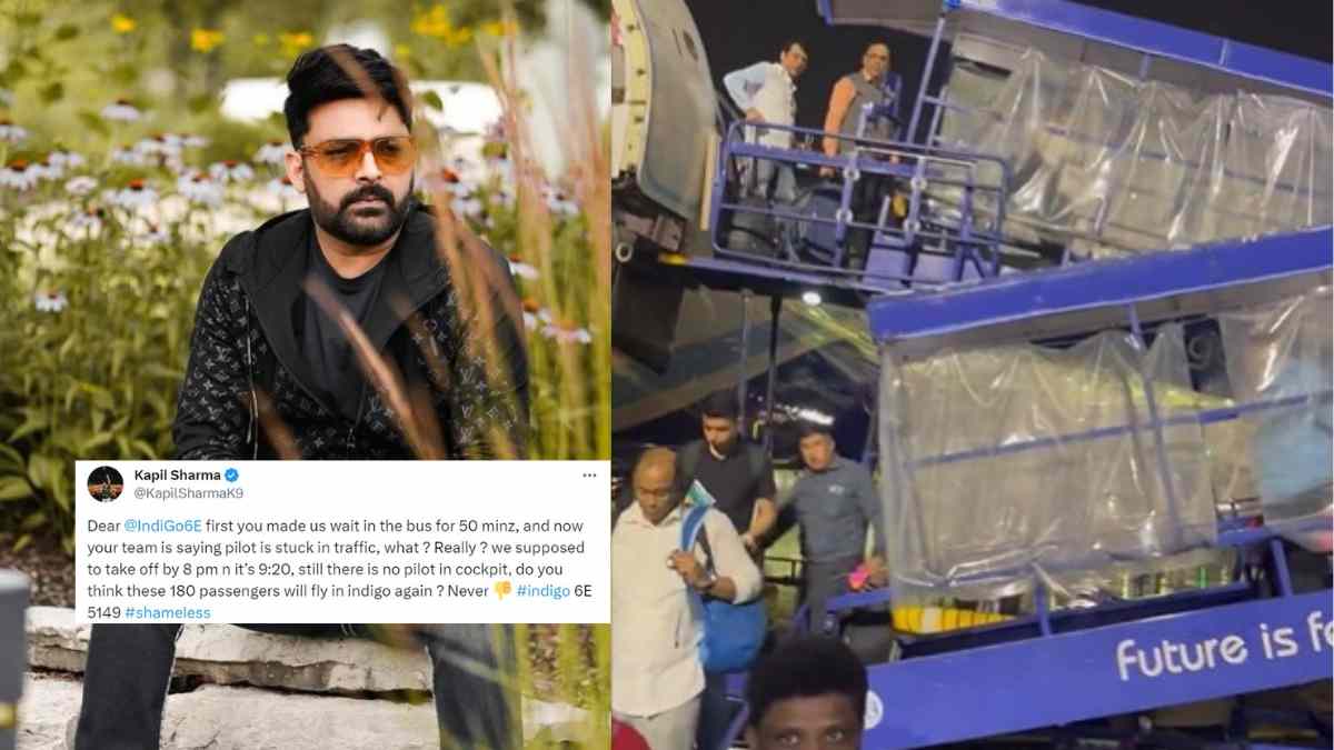 “IndiGo Is Lying, People Are Suffering”, Kapil Sharma Slams Airline For Delay At Chennai Airport