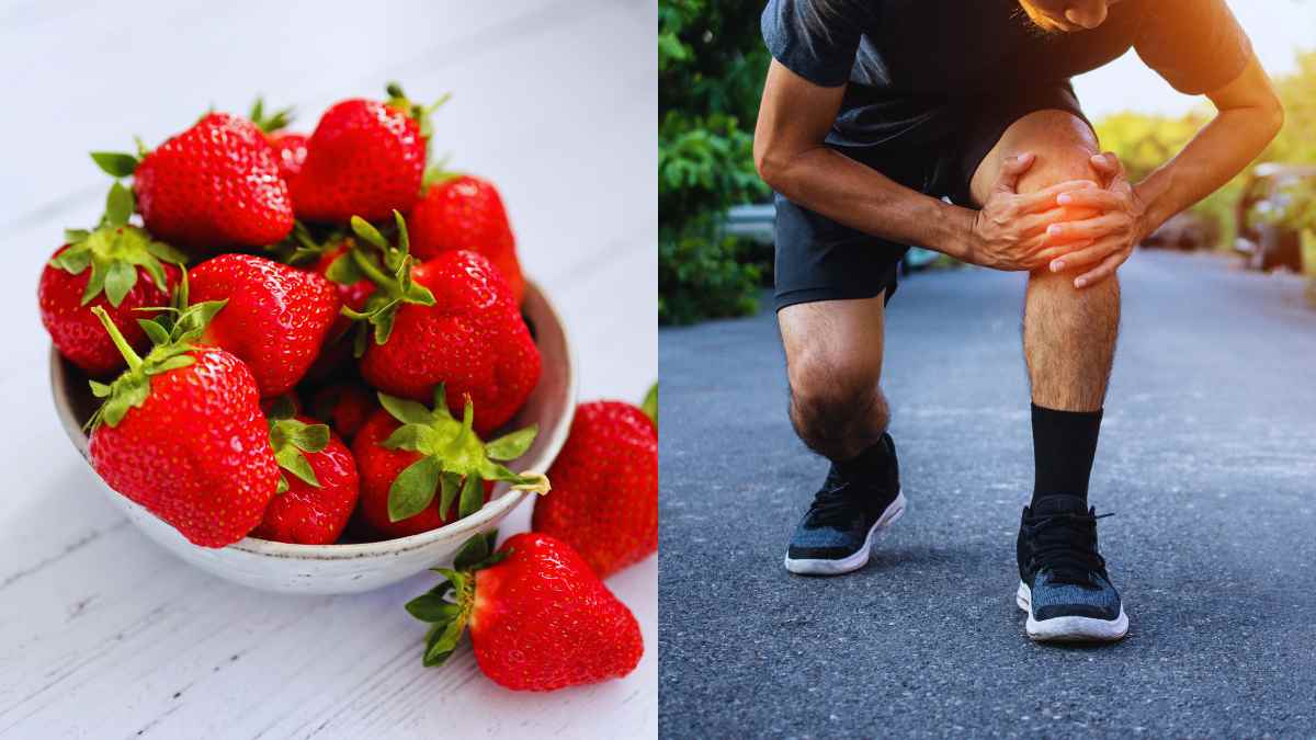strawberries knee pain