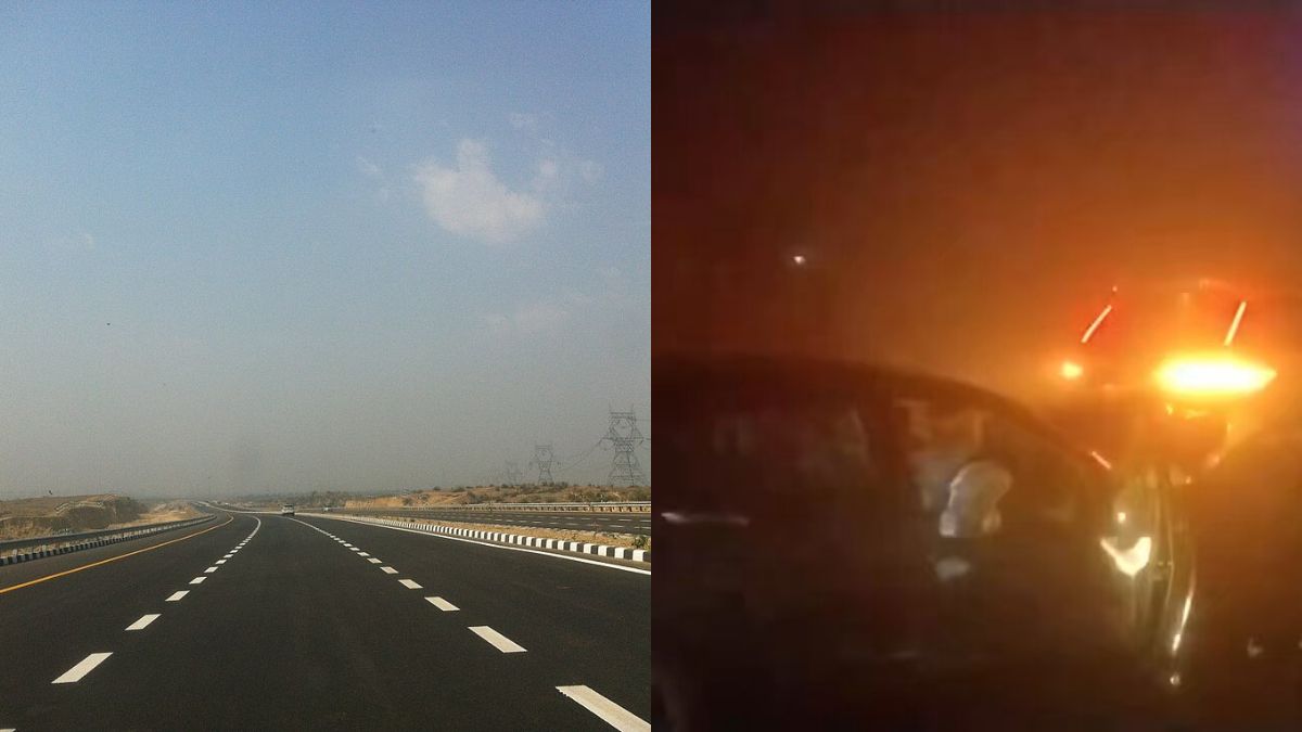 Agra-Lucknow Expressway accident