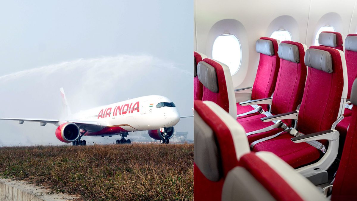 Air India Welcomes First Of 20 Luxurious Airbus A350s; First Images Inside!