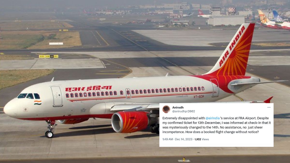 “How Can A Booking Change Magically?”, Air India Stops Passenger From Boarding Citing Date Change