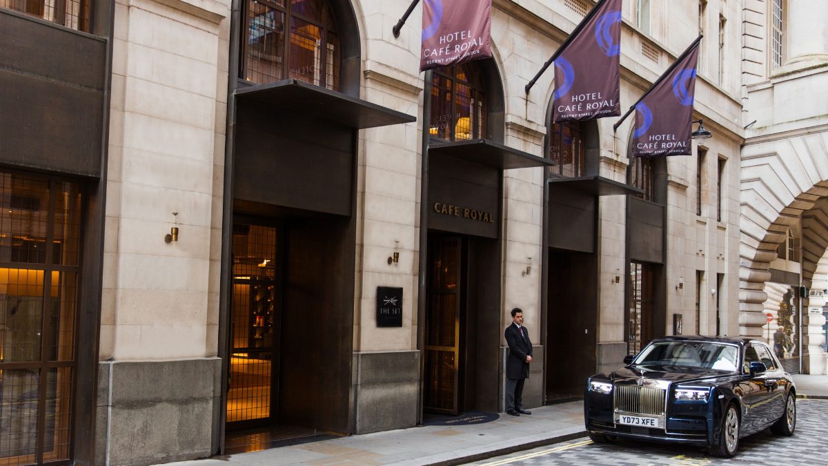 Heading To London? A Suite At Hotel Café Royal Will Get You A Rolls Royce With Chauffeurs & More