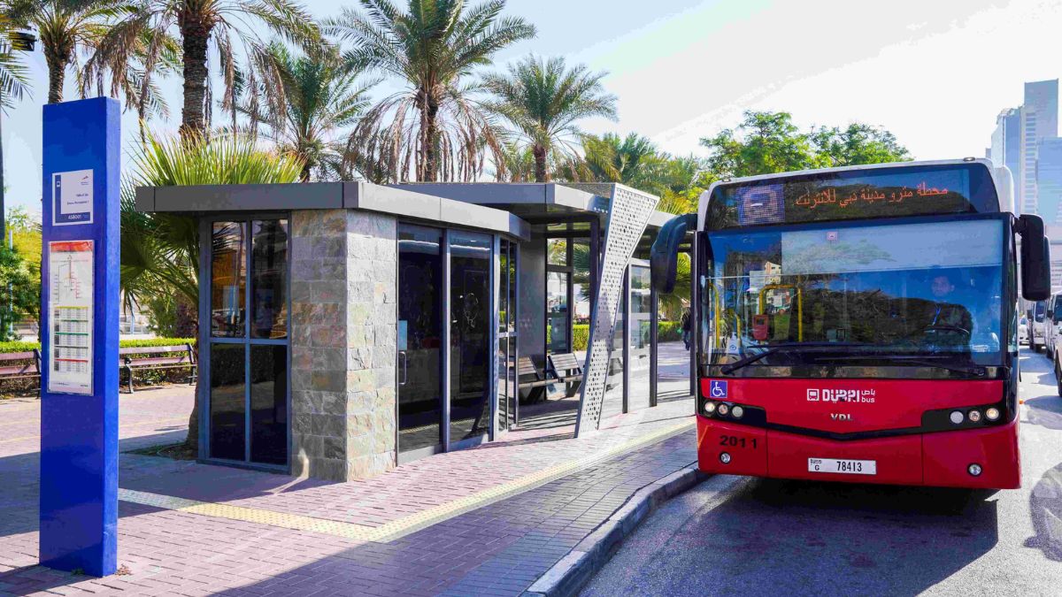Dubai RTA Public Bus Shelter