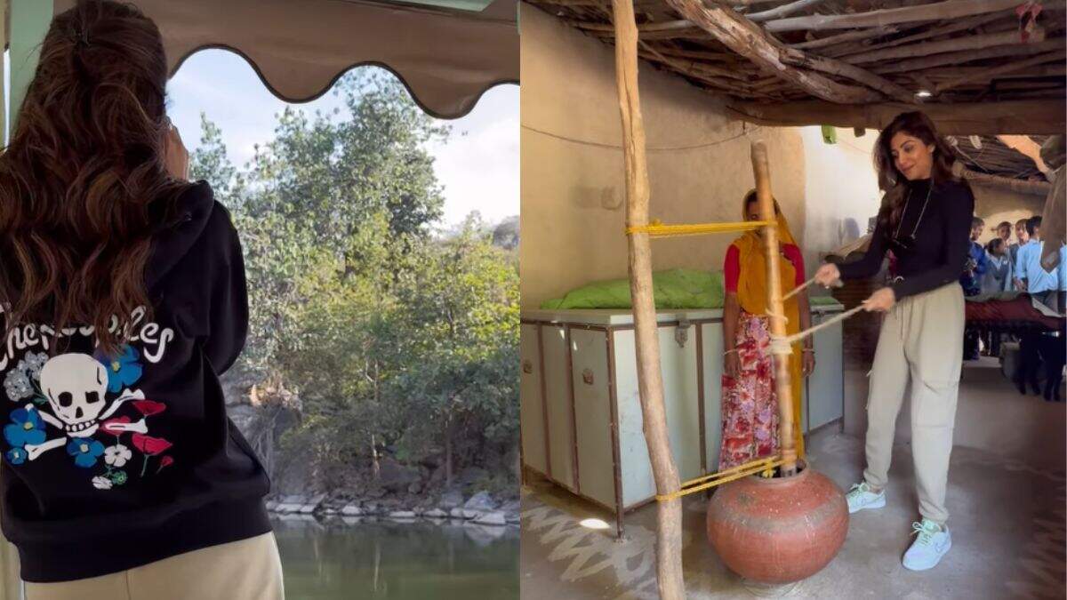 From Birdwatching To Making Chaas, Shilpa Shetty Ditches Palaces To Explore Rural Life In Udaipur