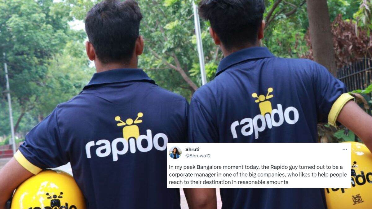 Peak Bengaluru Moment: Woman Shares Her Rapido Driver Is A Big Company’s Corporate Manager