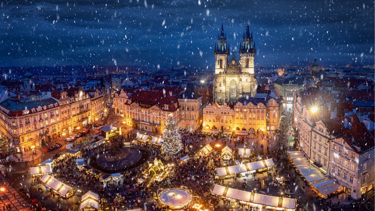 Visiting Prague? Head To Old Town Square’s Christmas Market For Cinderella’s 50th Anniversary Themed Fair