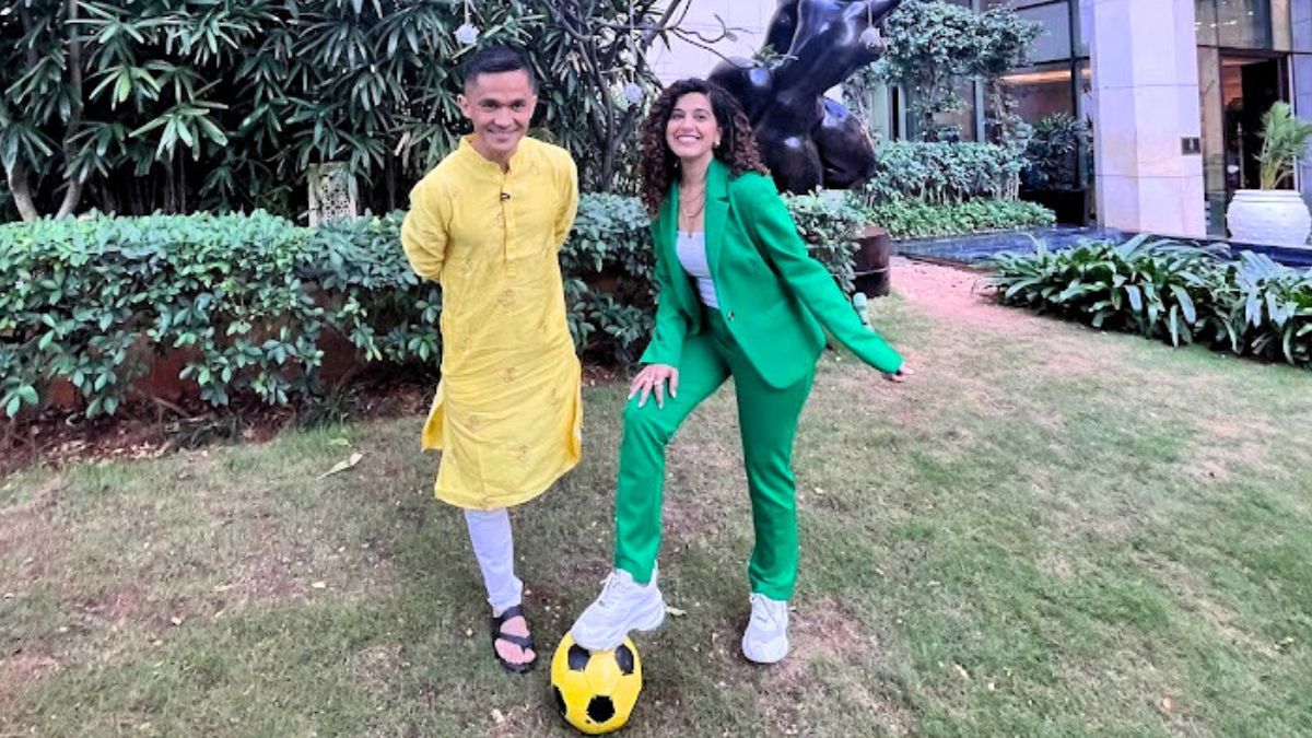 Sunil Chhetri Believes That Sports Can Make A Person A Better And Healthier Human Being