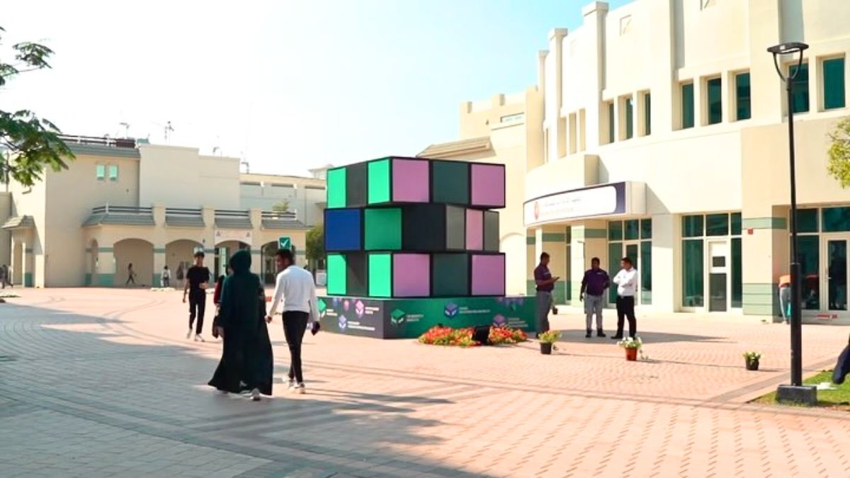 Dubai Knowledge Park Sets Guinness World Record With The ‘World’s Largest Rubik’s Cube’