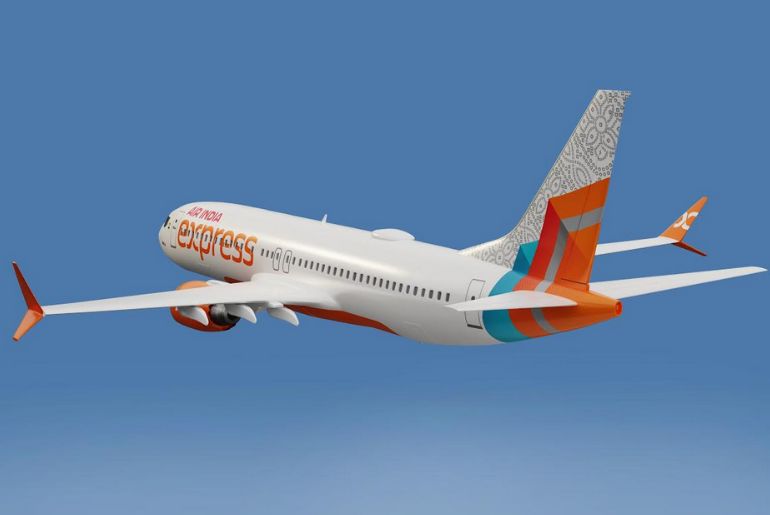 air india express flight gwalior