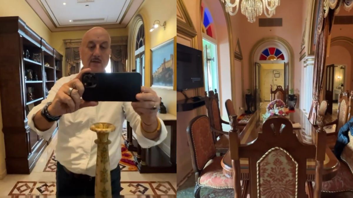 Anupam Kher Stays At Udaipur’s Taj Lake Palace; Shares Video Of His Charming Presidential Suite!