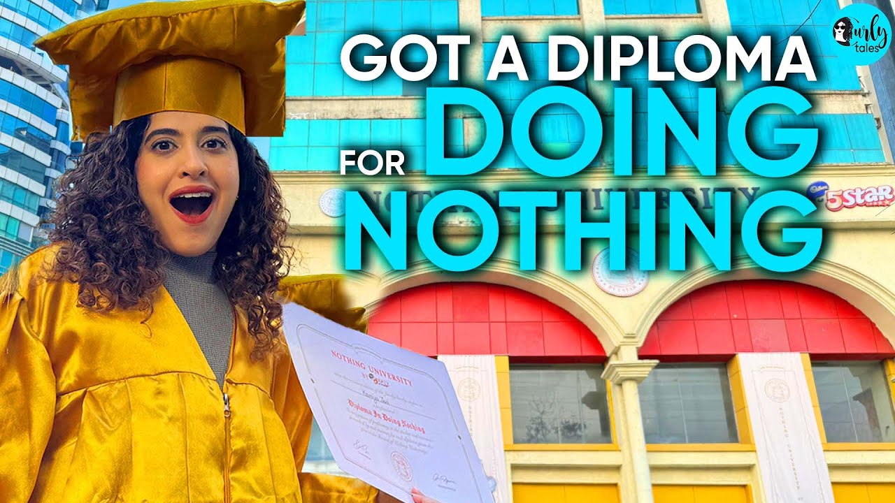 This University gives you DIPLOMA for doing NOTHING!