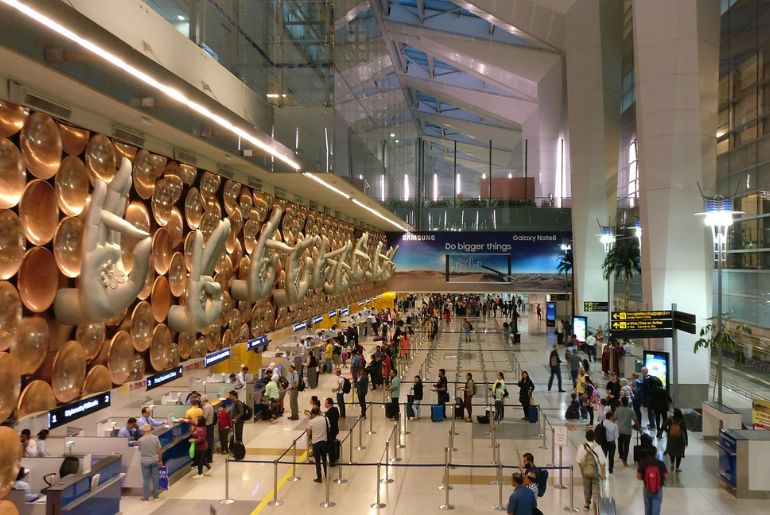 diverted flights delhi airport