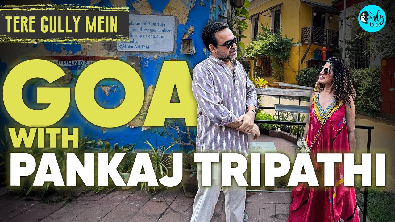 Kamiya Jani Explores Old Goa With Pankaj Tripathi