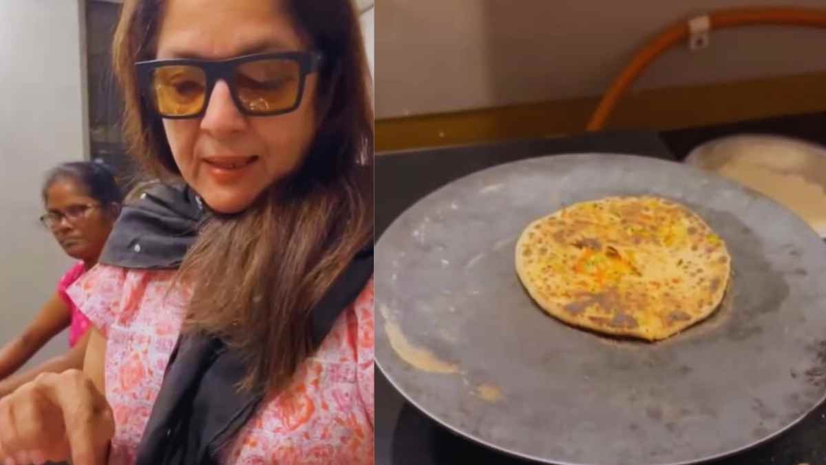 Neena Gupta Shows How To Make Veg Ulte Tawe Ki Roti; Here’s Why It’s The Perfect Healthy Dinner!