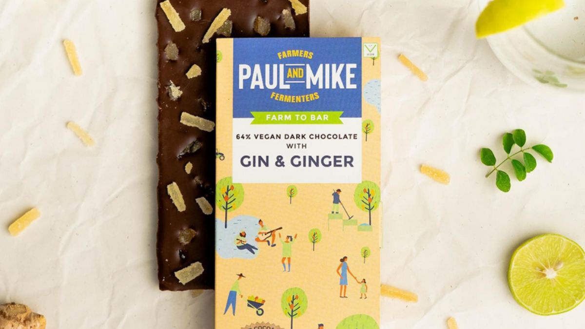 Paul And Mike’s Gin and Ginger Dark Chocolate Ranked 9th At International Chocolate Awards