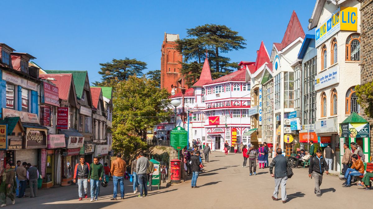 Tourists Are Flocking To Shimla This Holiday Season But Are Disappointed With No Snowfall