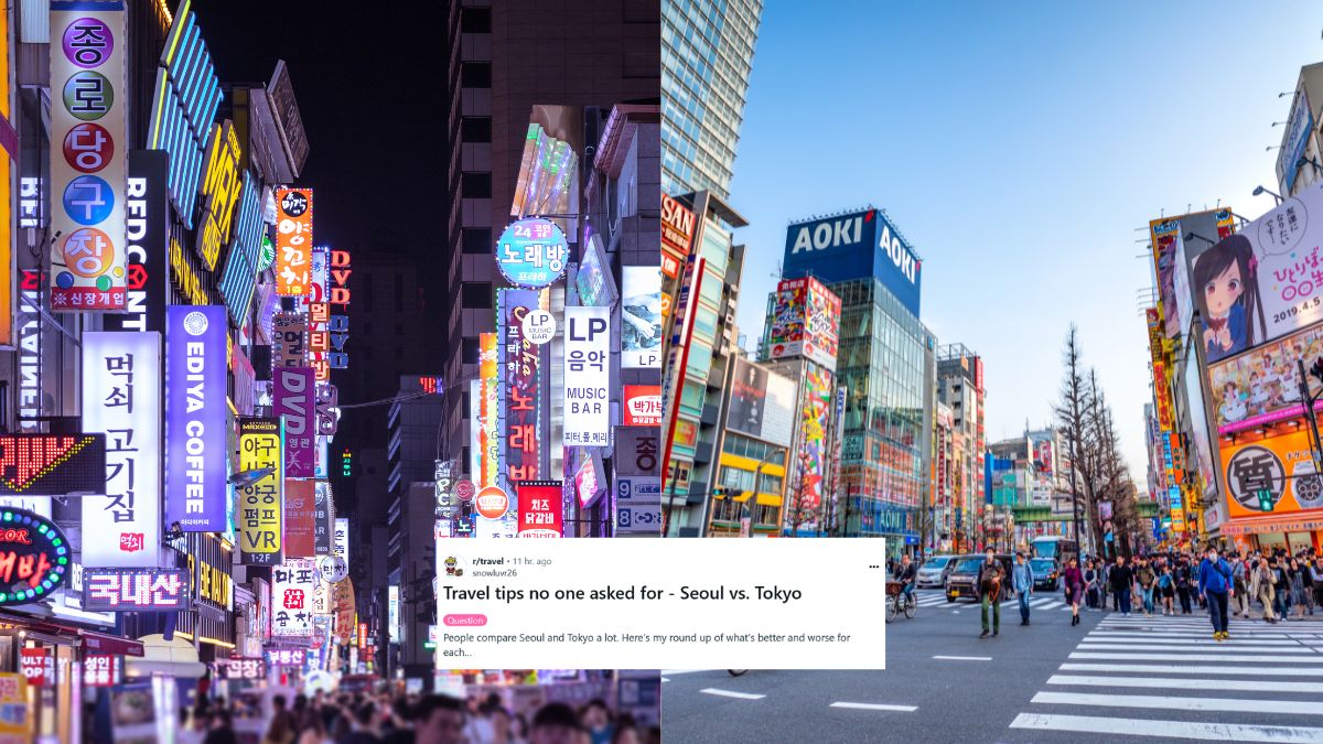Seoul VS Tokyo: From Cost To Food, Redditor Shares 7 Travel Tips After Comparing The Two Cities