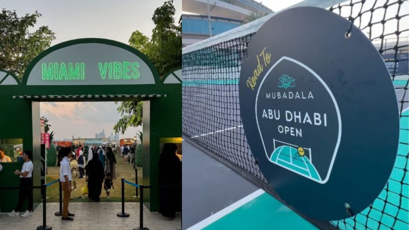 Miami Vibes Returns To Abu Dhabi At Mubadala Open With Music, Tennis & Lots Of Food!