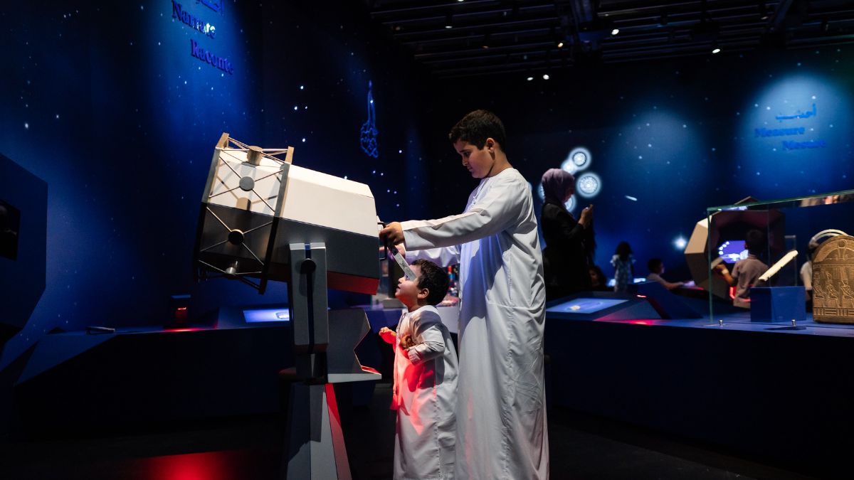 Spend A Night At The Louvre Abu Dhabi Watching Movies, Moon Gazing & Meet Sultan Al Neyadi