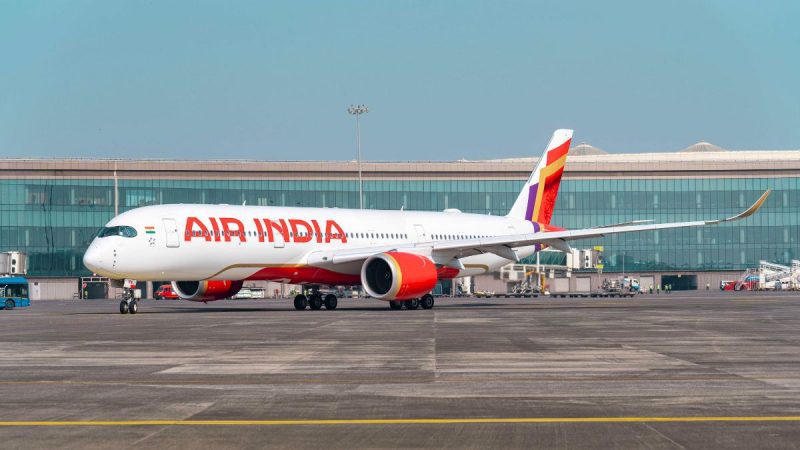 Air India Flags Off India’s First Airbus A350 On Its Inaugural Flight ...