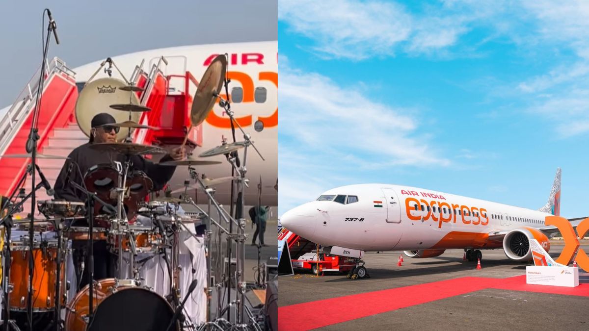 Padma Shri Sivamani Performs A Live Concert On Tarmac At Air India Express’s Wings India’24 Event